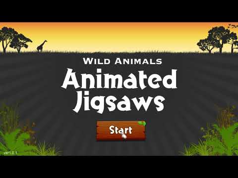 Wild Animals  - Animated Jigsaws (2016 12 14) Рубрика 