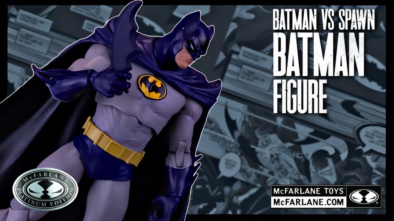 McFarlane Toys DC Multiverse Batman Spawn 1996 Platinum Edition