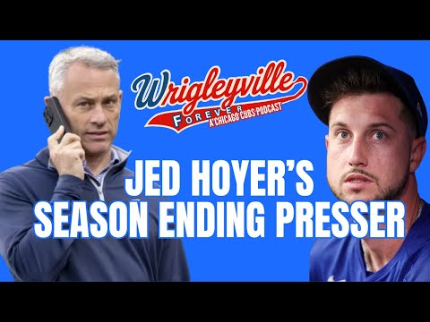 Jed Hoyer on the Chicago Cubs 2025 season, Kyle Tucker and more from season ending press conference