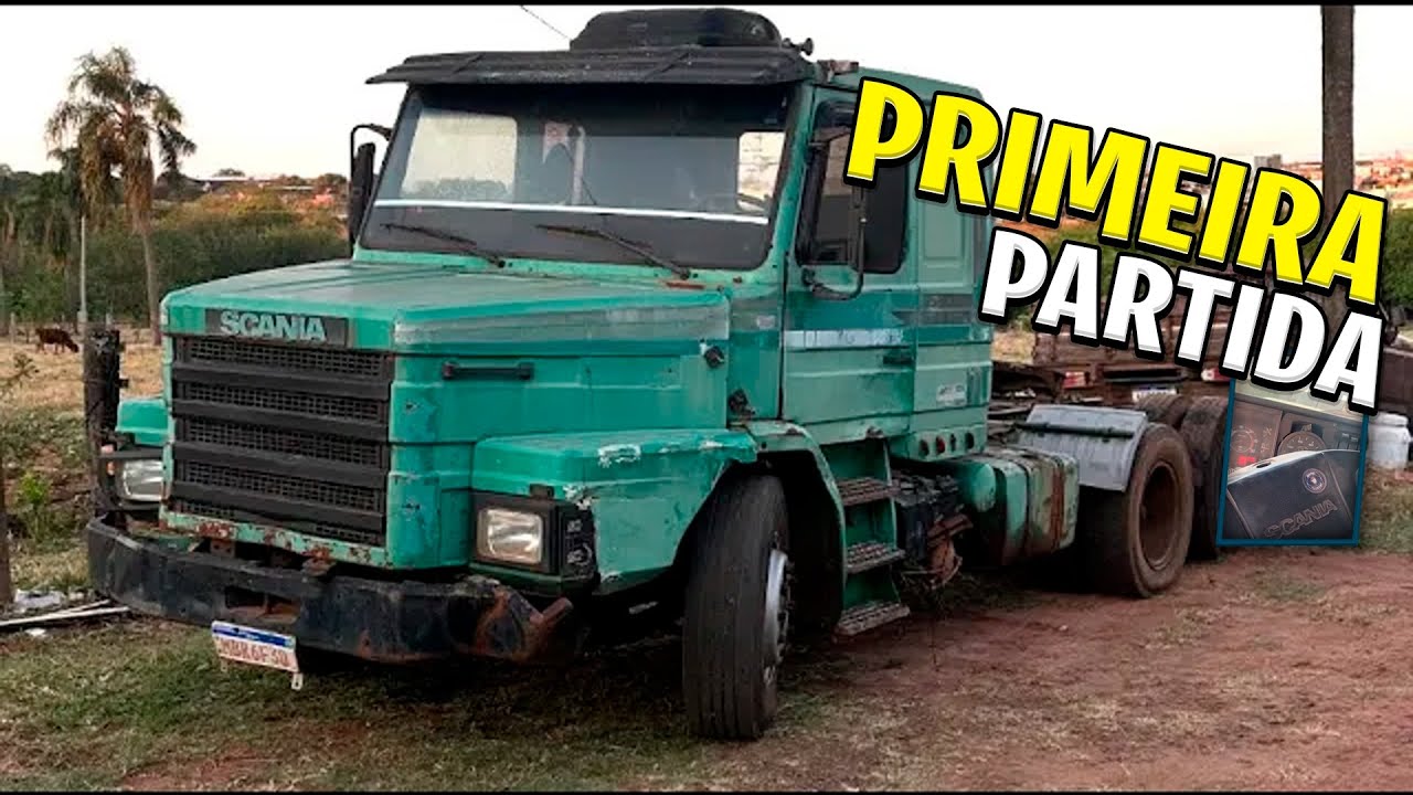 DEI A PRIMEIRA PARTIDA NO SCANIA 113 ABANDONADO DEU MUITO RUIM NA AVENIDA 😭