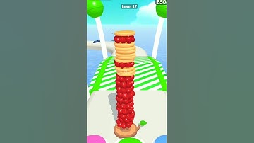 Pancake run level 17 android games #shorts #funnyvideo #viral #gameplay