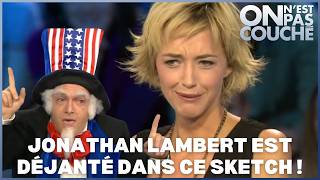 Jonathan Lambert rend folle Hélène de Fougerolles sur le plateau de ONPC