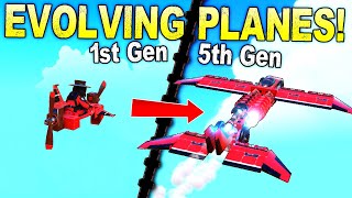 We Used Evolution to Create The Fastest Plane!  Trailmakers Multiplayer