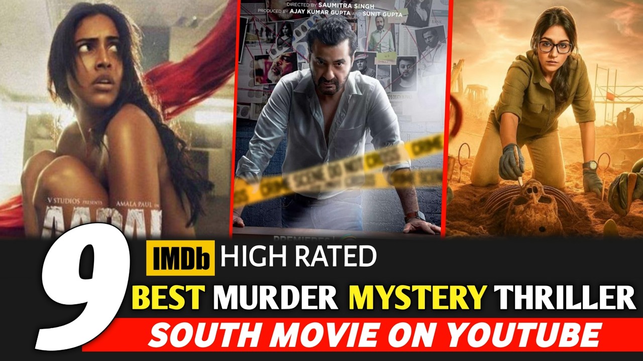 Top 9 Best South Indian Crime Thriller Movies in Hindi | South Indian ...