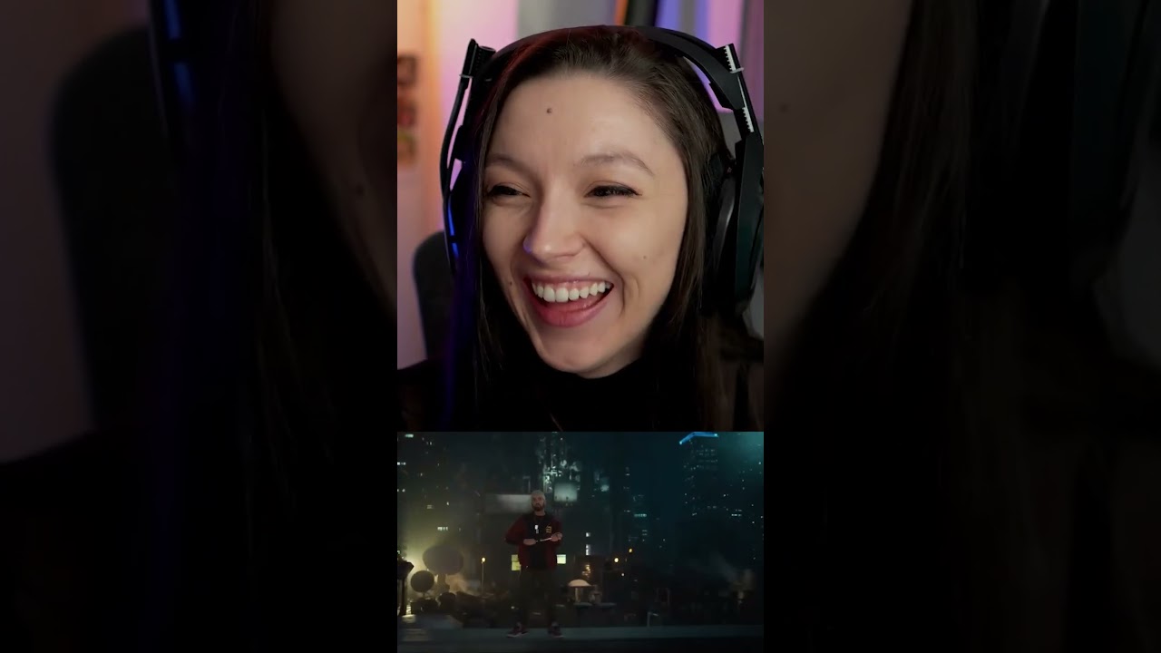 Slim Shady is back | Eminem - Houdini Reaction #reaction #shorts #bisscute