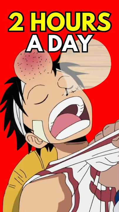 Luffy’s RIDICULOUS Sleep Schedule