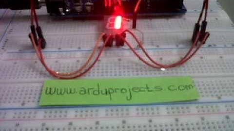 Arduino Projects 08 - Seven Segment Counter 0-9