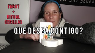 Que desea contigo? Tarot+ ritual cerillas 🙏💌