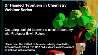 Capturing sunlight to power a circular economy