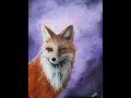 Acrylic Painting | Drawing a fox | Живопись акрилом | Рисуем лису