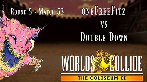 Coliseum II Round 5 Match 53 - oneFreeFitz v DoubleDown - Final Fantasy VI: Worlds Collide Rando