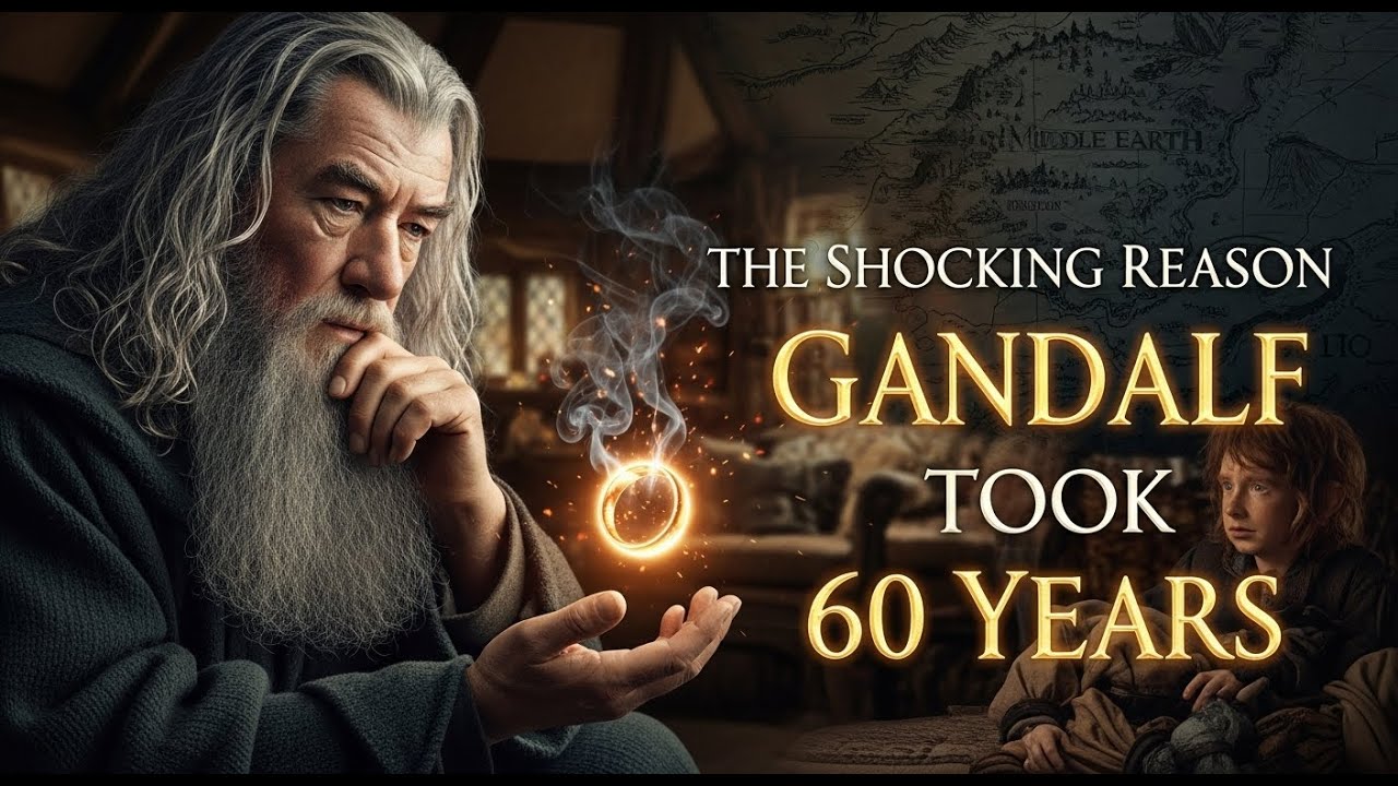 The Shocking Reason Gandalf Took 60 Years to Realize Bilbo Had Sauron's Ring..