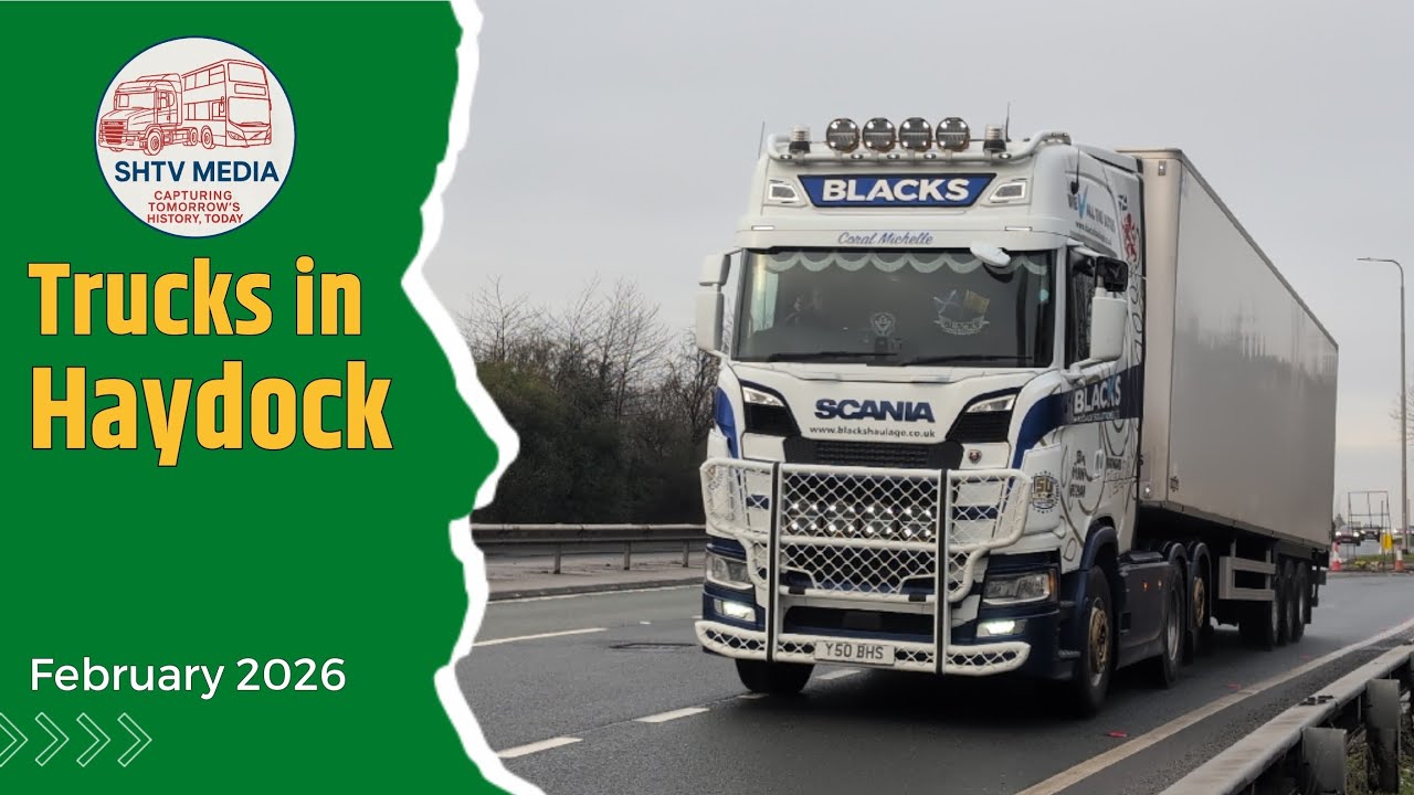 Trucks in Haydock | A580 East Lancs Way | February 2026