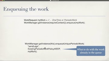 Android | Work Manager | Constraints