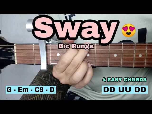 Acordes De Guitarra Sway Bic Runga How To Play Sway On Guitar By