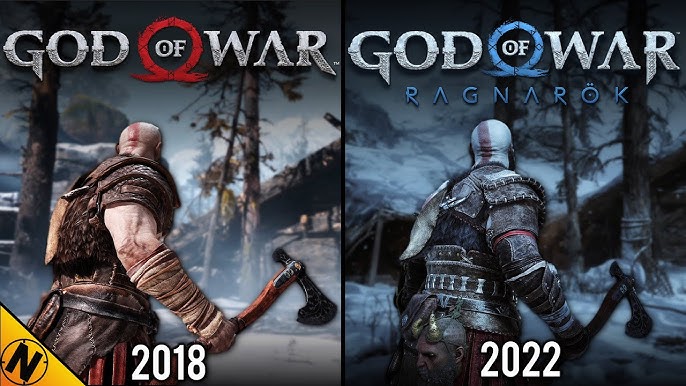 God of War 2018 vs God of War: Ragnarok, PC Ultra vs PS5