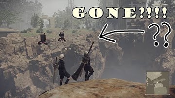 NieR Automata Missing Bridge Glitch