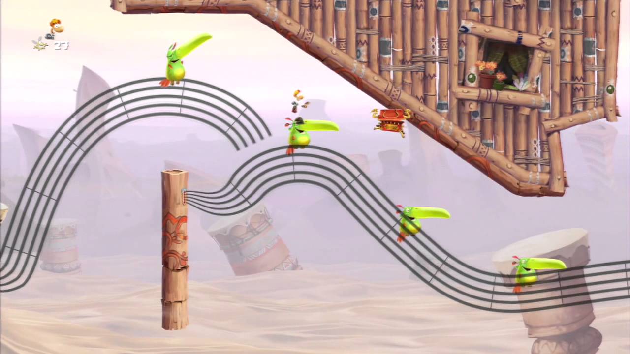 Rayman Legends - Tuned-Up Treasure (Back to Origins) Gold Medal