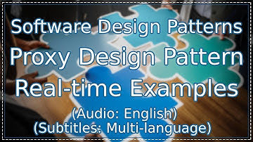 Proxy Design Pattern (Software Design Patterns Tutorial)