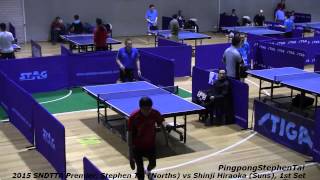 2015 Nsw Sndtta Premier, Stephen Tai Norths Vs Shinji Hiraoka Suns, 1St Set
