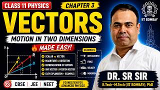 Vectors in Physics | Motion in a Plane Chapter 3 | Class 11 Physics | CBSE + JEE + NEET #physics
