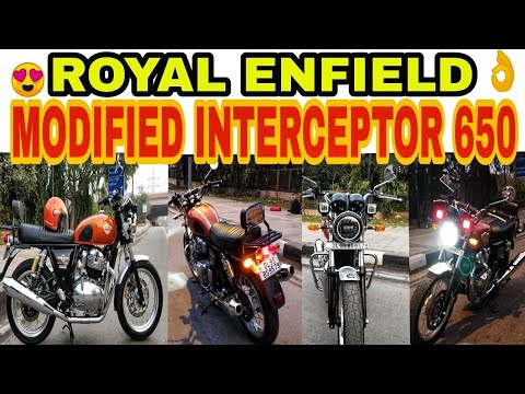 MODIFIED ROYAL ENFIELD INTERCEPTOR 650 | BIKE MODIFICATION | KAROL BAGH | JD VLOGS DELHI