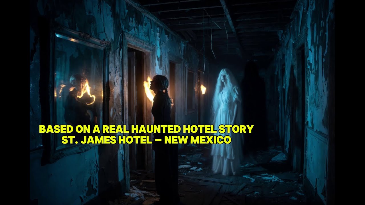 Would you stay one night at the St. James Hotel NEW MEXICO ? 😨BASED ON A REAL HAUNTED HOTEL STORY I
