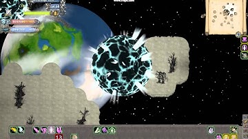 Celestial explosion shader inspired by Final Fantasy Dissidia Almagest spell