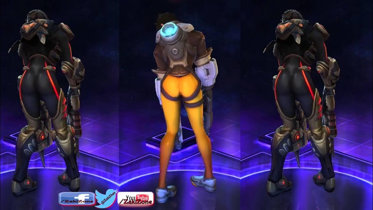 Sexy Tracer Nice Back - Heroes Of The Storm.