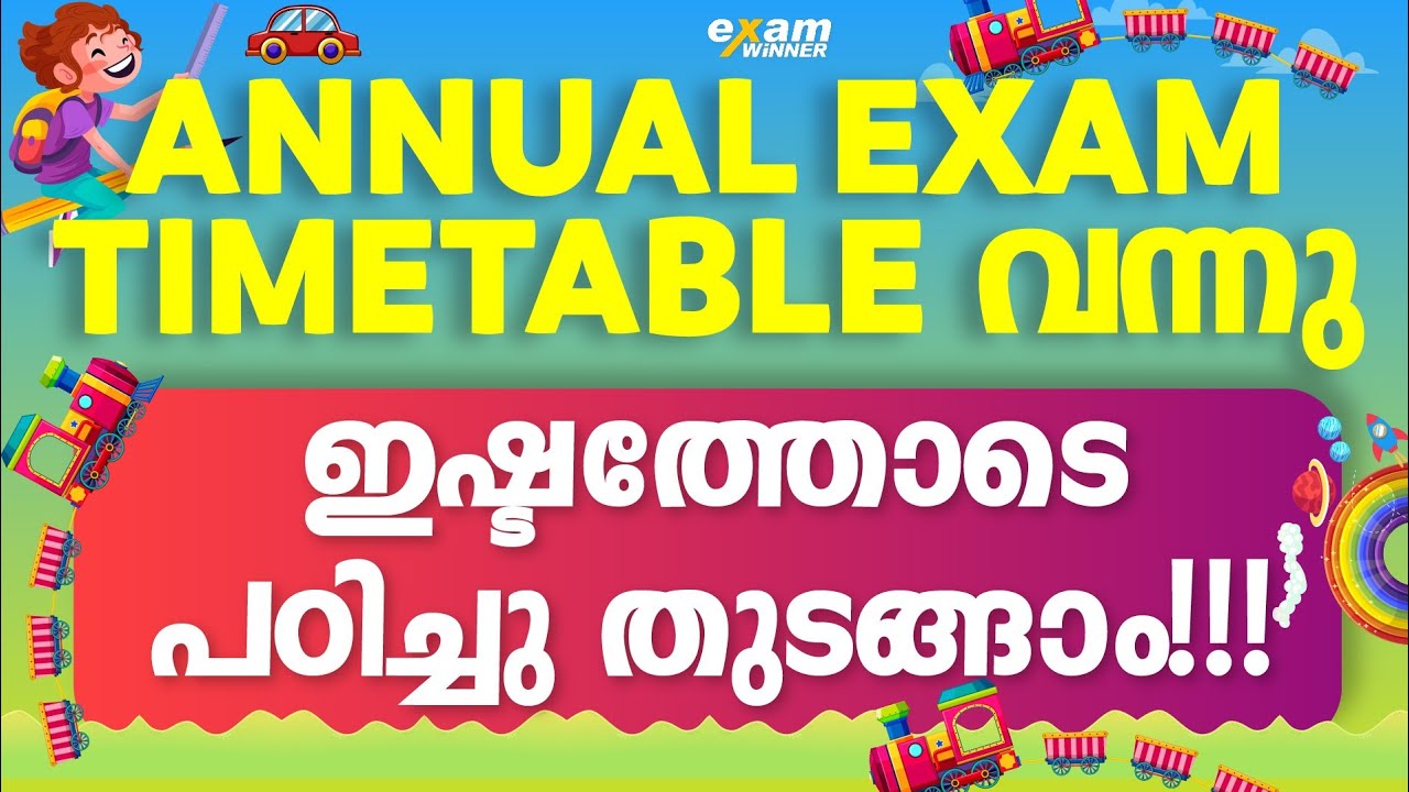 Class 3 Annual Exam Timetable class-3-annual-exam-timetable