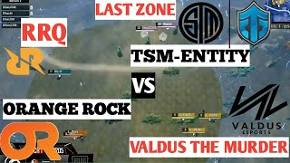 TSM-ENTITY VS RRQ IN PMWL | LAST ZONE | PUBG MOBILE World League 2020 | TSM-ENTITY OP