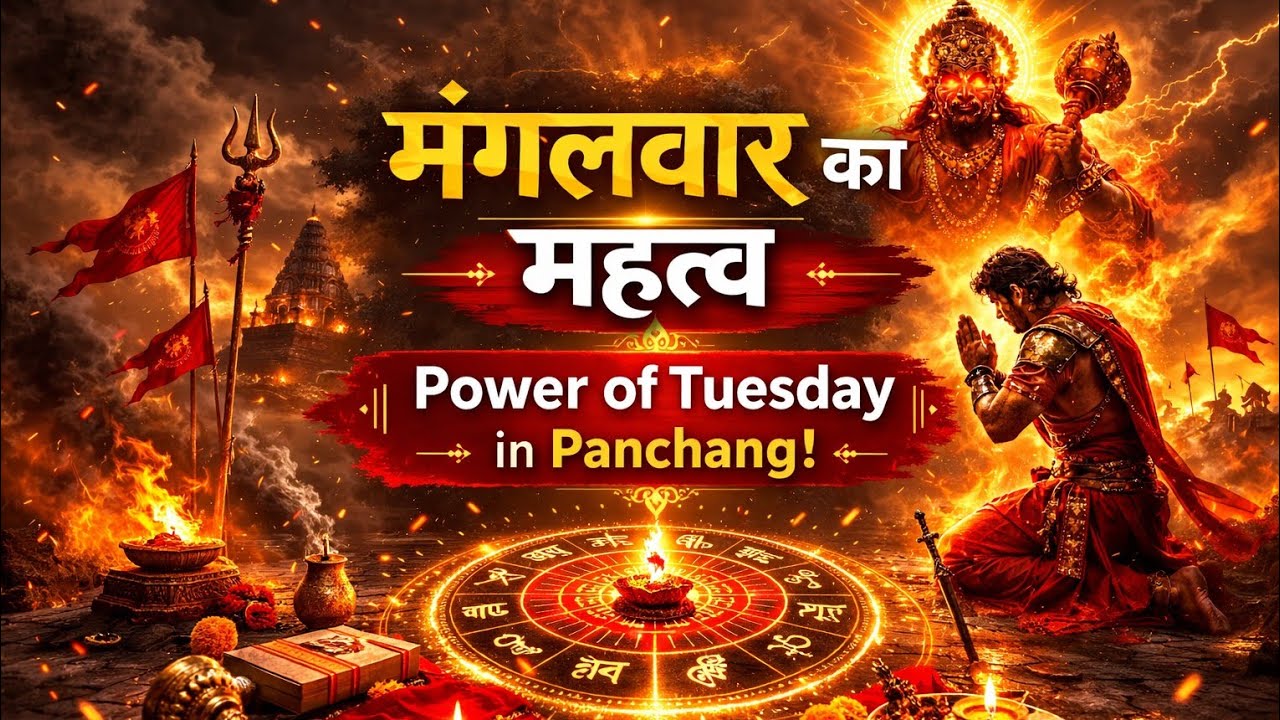 Power of Tuesday in Panchang | Mangalwar Vaar Importance #panchang #astrology #tuesday #hanuman #leo