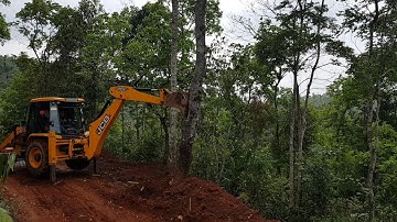 Jcb 3dx super vs big tree