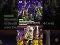 Ronaldo leads Al Nassr to Saudi league title with 4-1 win over Damac