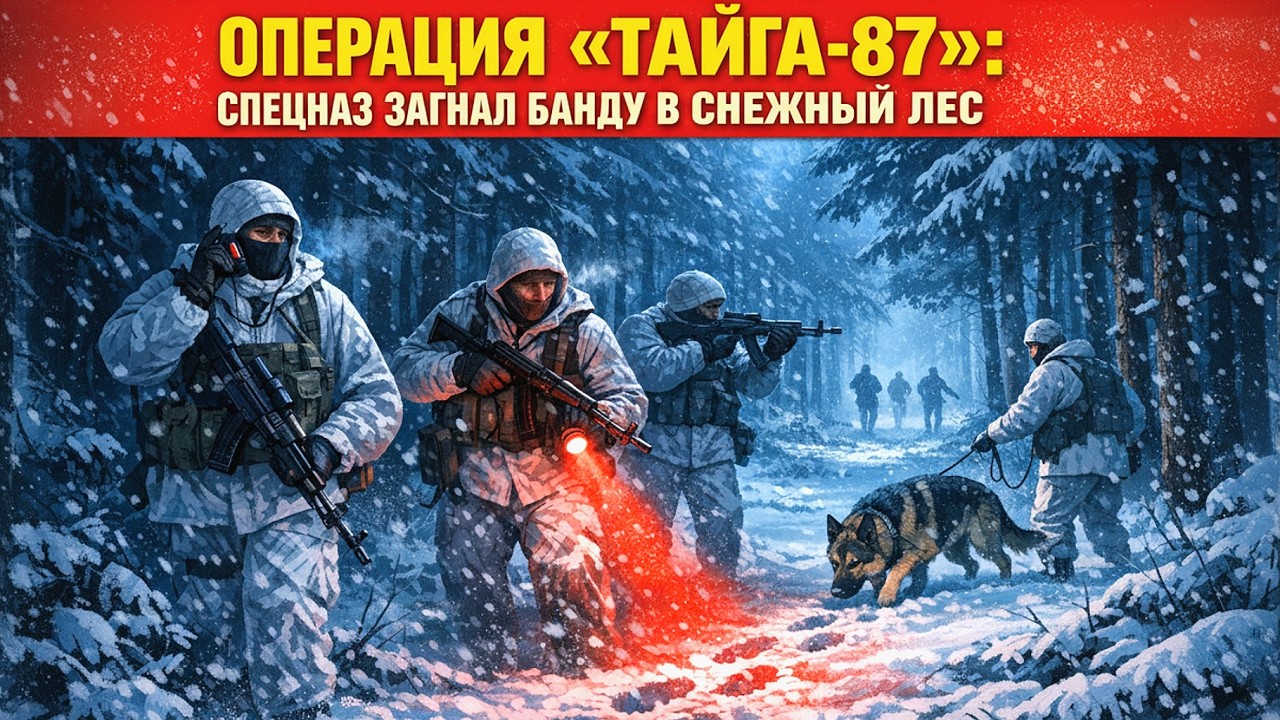 ОПЕРАЦИЯ СПЕЦНАЗА «ТАЙГА-87»: КАК ЗАГНАЛИ И ЛОВИЛИ БАНДУ В ЗАСНЕЖЕННОМ ЛЕСУ