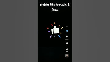 Youtube Shorts Like Button Animation In Slow motion