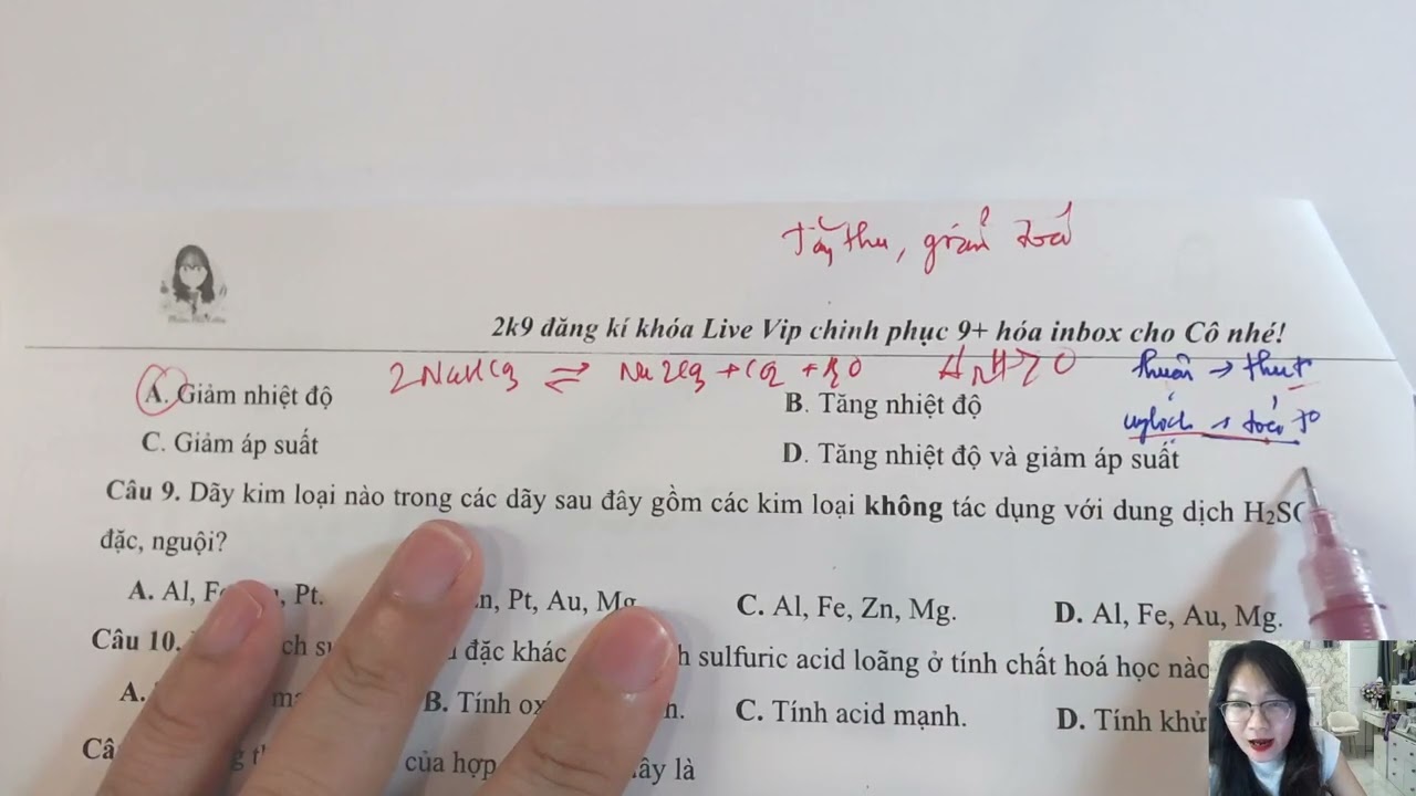 ĐỀ ÔN THI CUỐI HK1 - HÓA 11 - ĐỀ 1