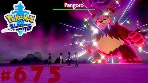 Pokemon Sword Shiny Dynamax Pangoro Raid & Catch