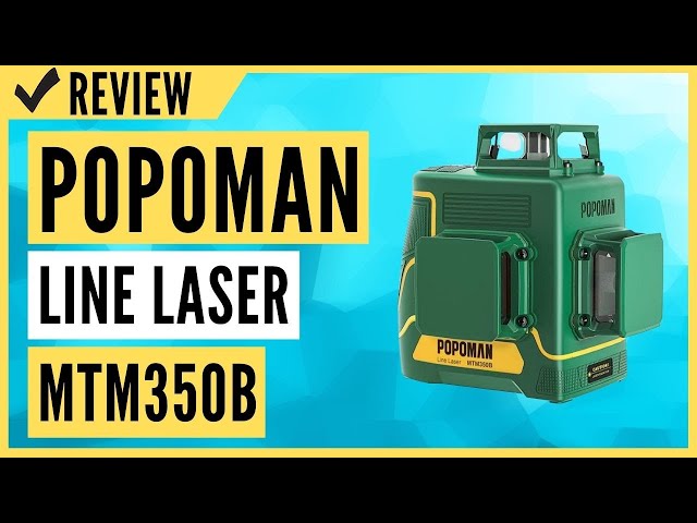 POPOMAN Laser Level Rechargeable, Green line laser, Three Modes with 2 –  TECCPO