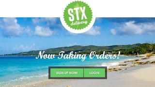 St Croix Food Delivery Service USVI STXDelivery com