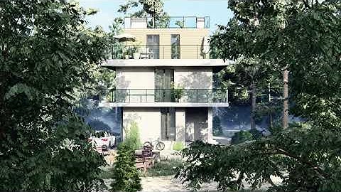 Визуализация частного жилого дома / 3D Animation Architectural Visualization ( Lumion)