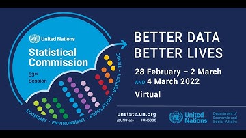 UNSC53 side event: New indicator on the measurement of development support