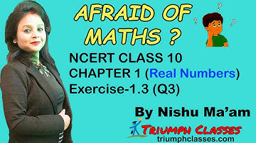 Class 10 Maths Chapter 1 Exercise 1.3 Question 3 in Hindi Number System | NCERT Solutions CBSE 2020