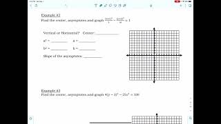 PC 10.3 Hyperbola Graphs Ex 2-4