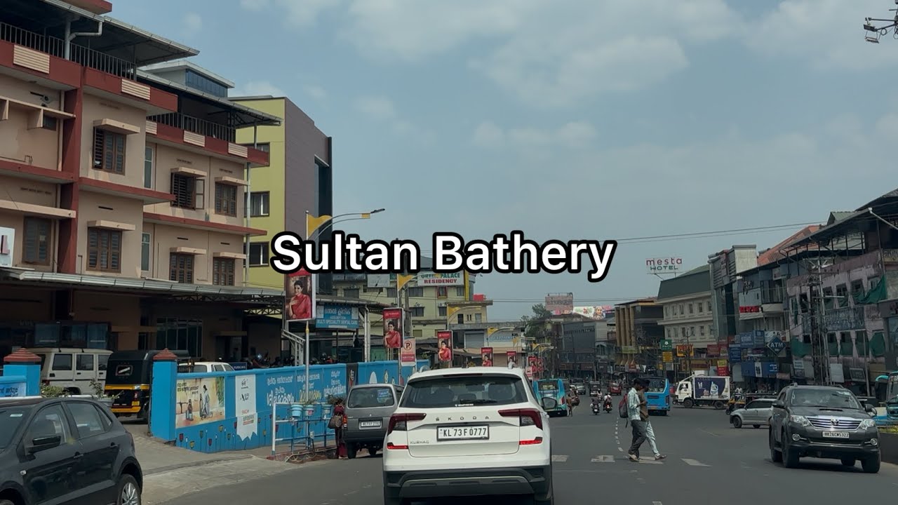 Sultan Bathery city tour | Wayanad district | 4K