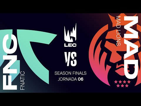 FNATIC VS MAD LIONS KOI - MAPA 5 - SEASON FINALS - JORNADA 6 - LEC - VERANO 2024 - LEAGUE OF LEGENDS