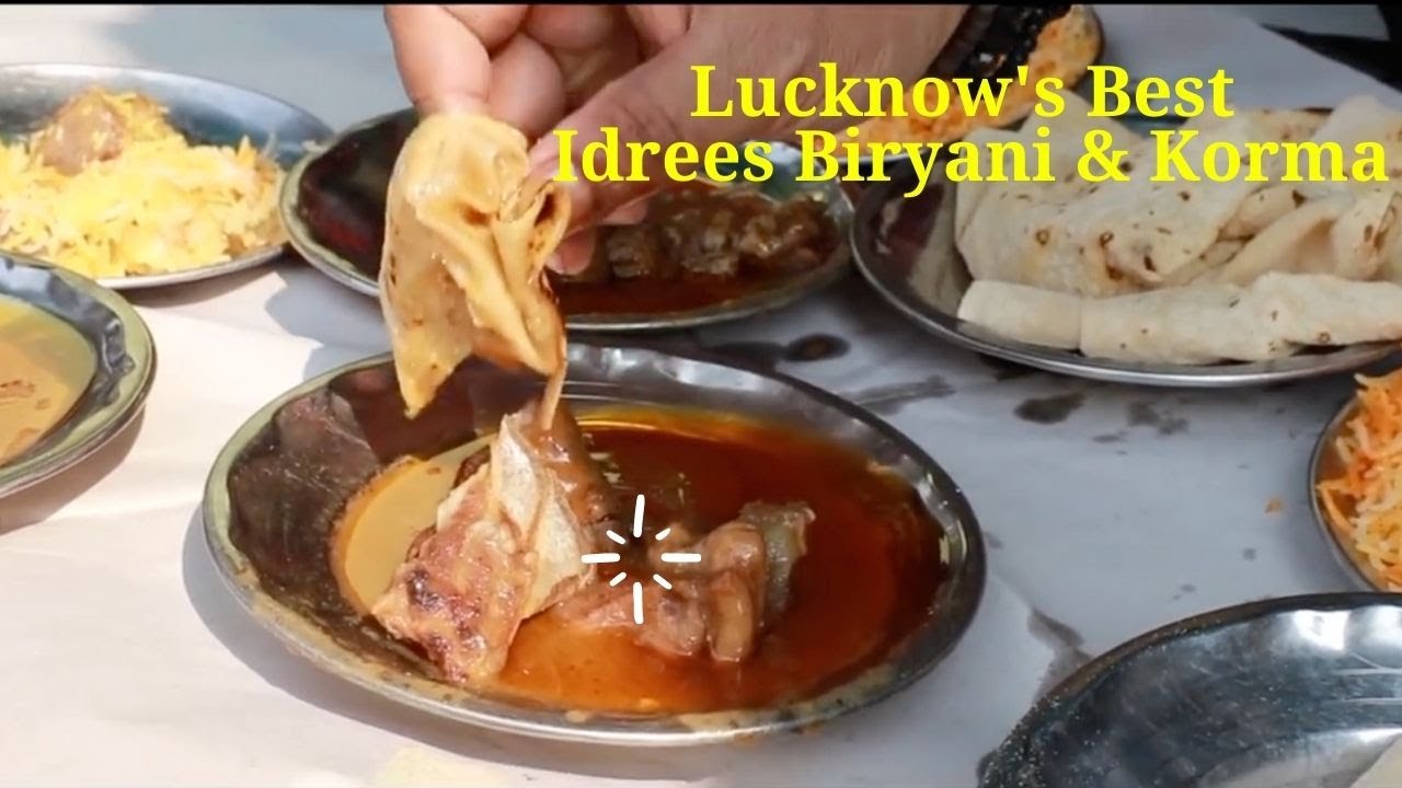 Lucknow - Idrees Biryani || Best Biryani in Lucknow | Chow down my lane