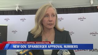 New Gov Spanberger approval numbers