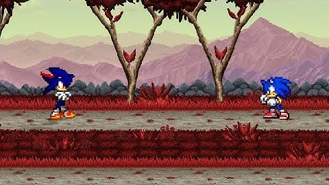 SSF2 Mod Battle: Shadic Vs Sonic (remake)