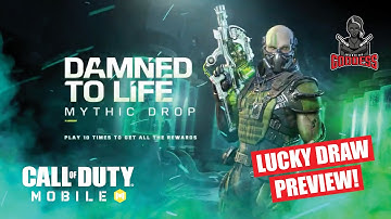Preview | Damned to Life Mythic Drop | Codename: Lazarus | **Mythic** CBR4 Amoeba *Gameplay** | CODM
